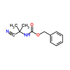 Benzyl N-(1-cyano-1-methylethyl)carbamate , CAS No 100134-82-5