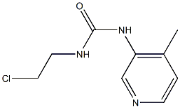 1-(2-chloroethyl)-3-(4-Methylpyridin-3-yl)urea | 117298-91-6
