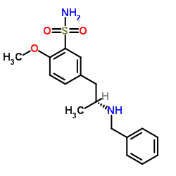 2-Methoxy-5-[(2R)-2-{[(1R)-1-phenylethyl]amino}propyl]benzenesulfonamide , CAS No 121565-95-5