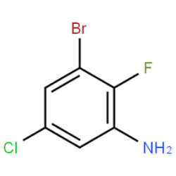3-BROMO-5-CHLORO-2-FLUOROANILINE | 1269232-95-2 | C6H4BrClFN