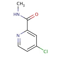 4-Chloro-N-methyl-2-pyridinecarboxamide , CAS No 220000-87-3