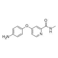 4-(4-Aminophenoxy)-N-methyl-2-pyridinecarboxamide , CAS No 284462-37-9